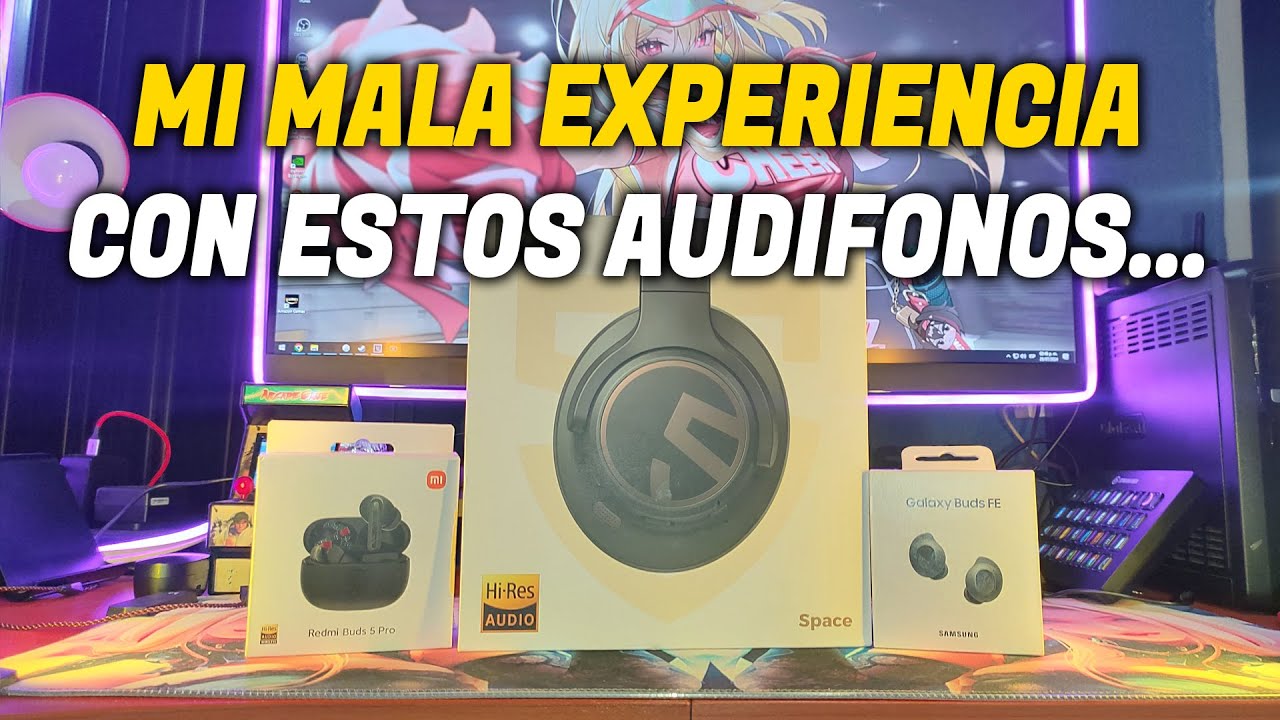 MALA EXPERIENCIA con Redmi Buds 5 PRO, Galaxy buds FE y Soundpeats Space