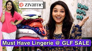 Bra for Heavy Bust 👙Zivame Haul GLF sale Bra for saggy breast, Body shaper, Nightwear / Vaishali