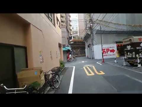 肉の万世付近中央線