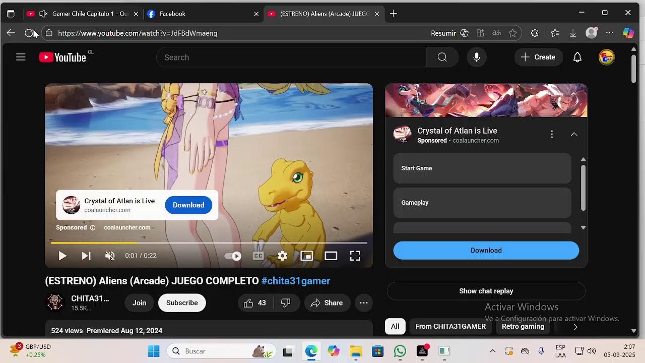 Gamer Chile Capitulo 1 - Quinta Temporada