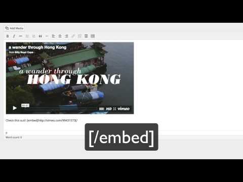 oEmbed