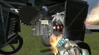 Gmod 10 Slapper engine car V3 with limited slip differential