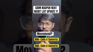 SIBM NAGPUR 2026 UPDATE | 17th May | My Prediction was right |