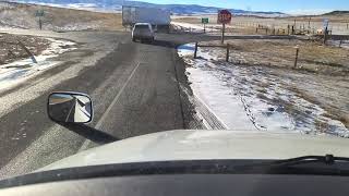 Truck underestimated Wyoming winds