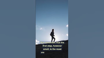 The secret of getting ahead is getting started