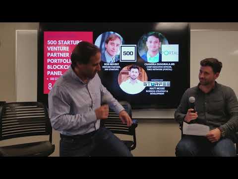 Blockchain Panel with 500 Startups & Tides (Portal) Part 1