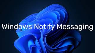 Windows 11 (Dark Mode) Notification Sounds
