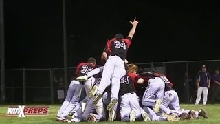 Last outs of a perfect baseball game