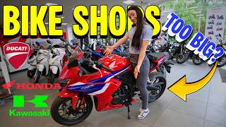 Im Too Short For My Dream Bike  first Big Bike Shopping