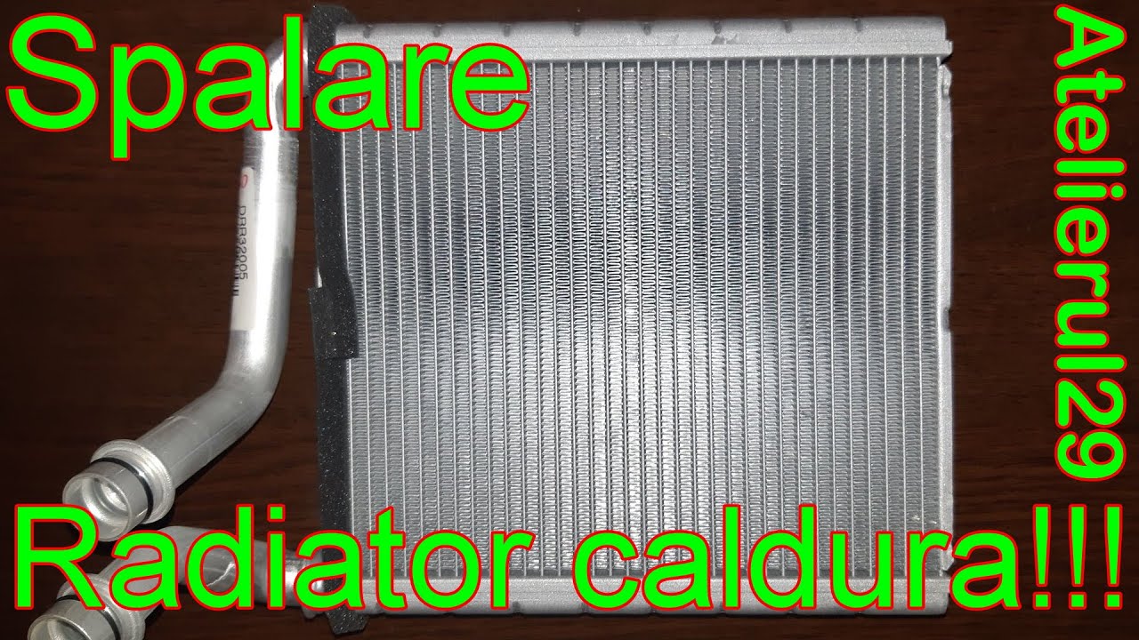 capture Please Silently Spalare radiator de caldura habitaclu Volkswagen Golf 5,Jetta,Passat,etc. -  YouTube
