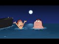 Family Guy: Lois swimming naked in the ocean.