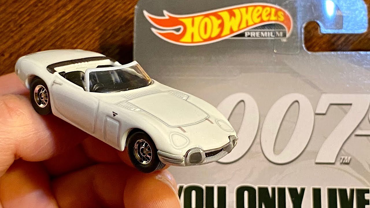 007 歴代5台セット ホットウィール ミニカー ジェームズボンド