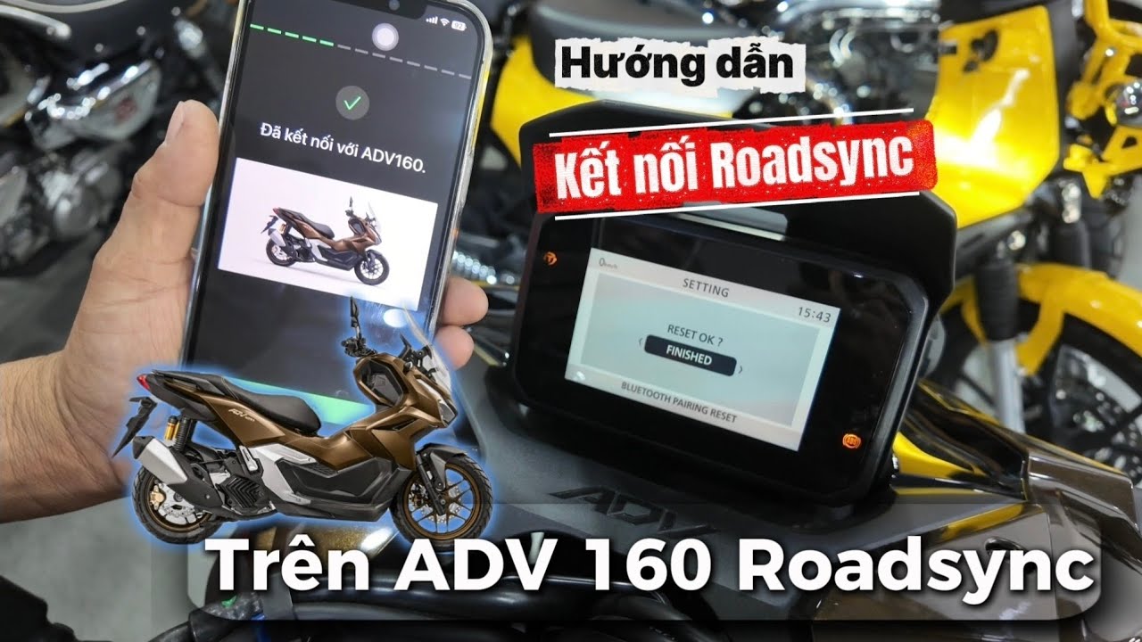 Hướng dẫn kết nối Roadsync trên ADV 160 2026 Roadsync chức năng cực hay ...