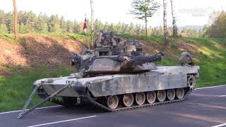 Mehr als 700 Panzer, Humvees und Lkw der US-Armee unterwegs zwischen Grafenwöhr und Hohenfels