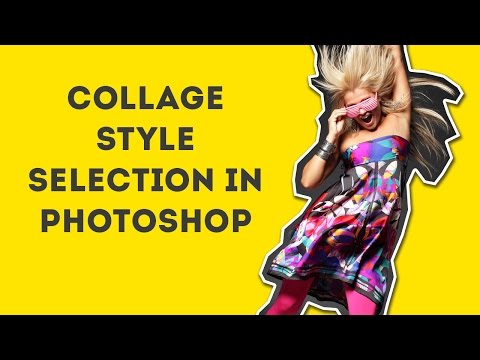 Collage Style Selection in Photoshop