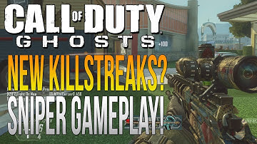 Call of Duty: Ghosts NEW KILLSTREAKS? Devastation Map Pack (Black Ops 2 Sniping)