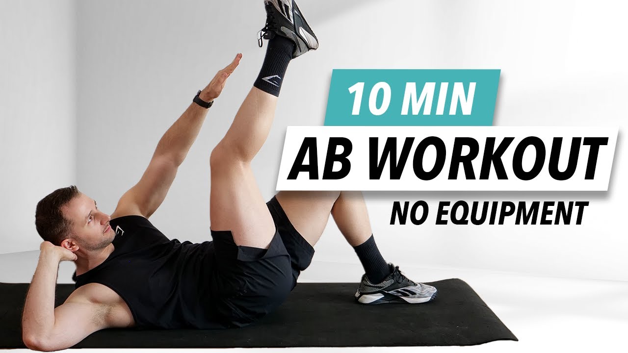 10 MIN ABS WORKOUT - Killer Sixpack Routine at Home (No Equipment ...