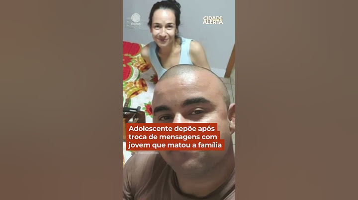 Adolescente depõe após troca de mensagens com jovem que matou a família #Shorts #CidadeAlerta