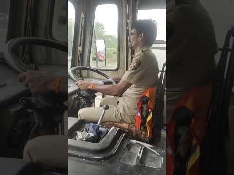 MSRTC Lal Pari Driver Pilot On Duty 24 Tass Parner Nashik Lal Pari Like And Share And Subscribe