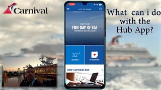 Carnival Hub App on board features screenshot 4