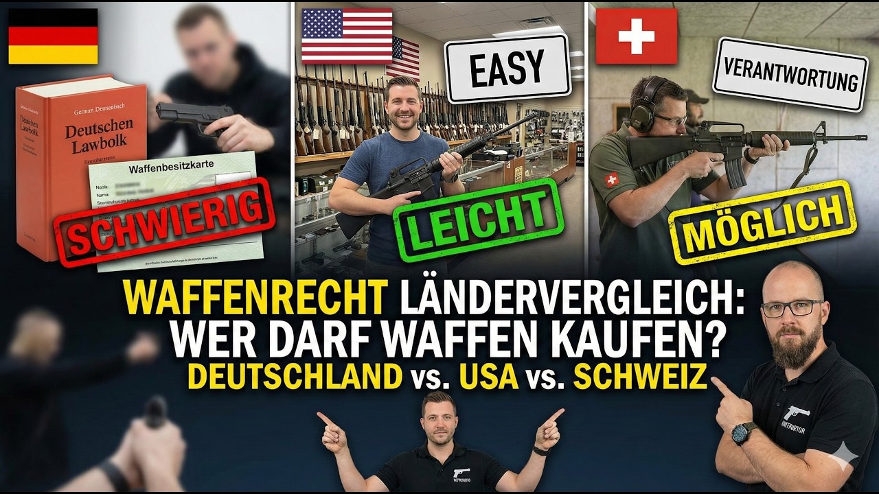 Laendervergleich 1/3: DE/USA/Schweiz (Re-Upload, vorher mxh96W7y7w8/Tschechien)