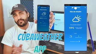 CubaWeather la app del Clima en Cuba con navegación nacional ⛈🌤💨🌙 screenshot 1