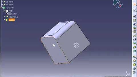 Tutorial Catia 105  Draft Reflect Line   YouTube