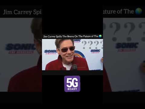 ⁣Jim Carrey talks on Artificial Intelligence & 5G Technology