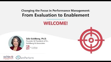 Changing the Focus in Performance Management  From Evaluation to Enablement