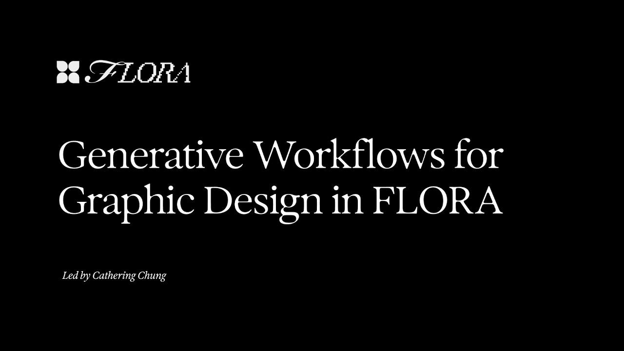 Generative Workflows for Graphic Design