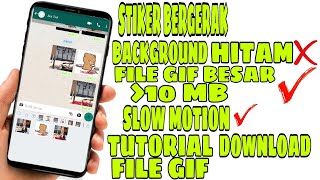 Cara Membuat Stiker Bergerak di Whatsapp dan Cara Memperbaiki Error/bug