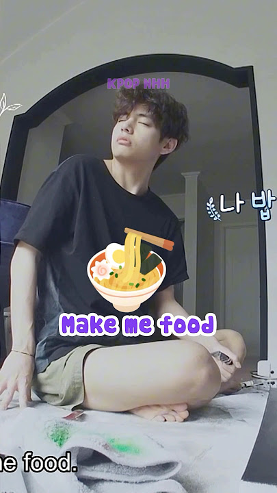 When Taehyung Asking Jungkook To Cook For Him 🍜‍🍳 #shorts #taehyung #jungkook