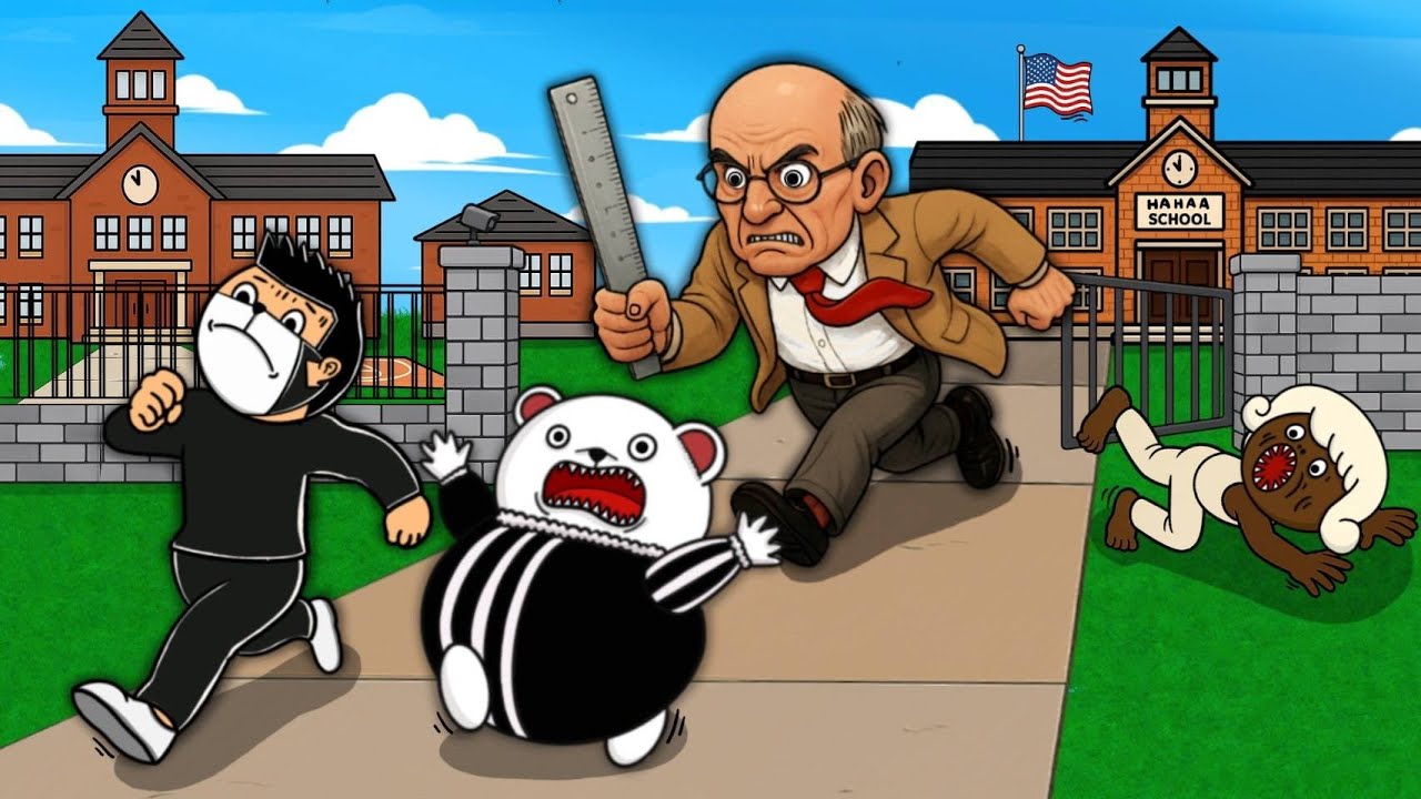 ทุกวินาทีวิ่งเร็ว! หนีออกโรงเรียน  📏 Roblox