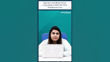 Supreme Court Denies Fresh Counselling in NEET PG 2024 Transparency Case #supremecourt #neetpg #neet