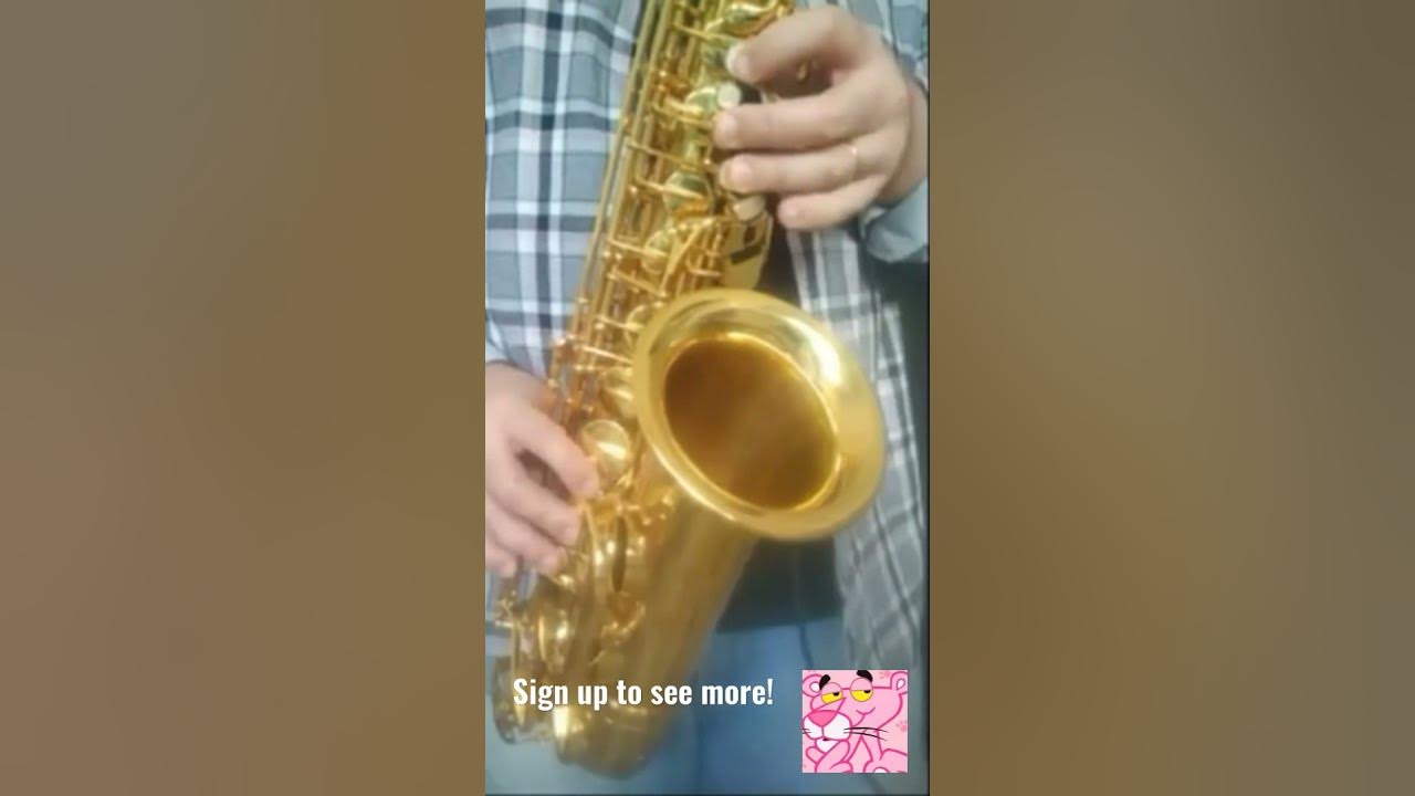 "The Pink Panther" music (sax version) 🎷