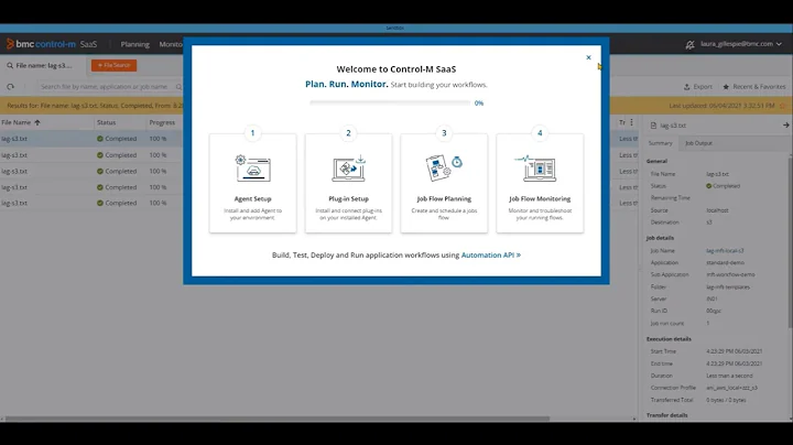 Control-M and AWS S3