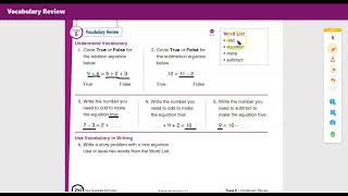 Topic 5 Vocabulary Review