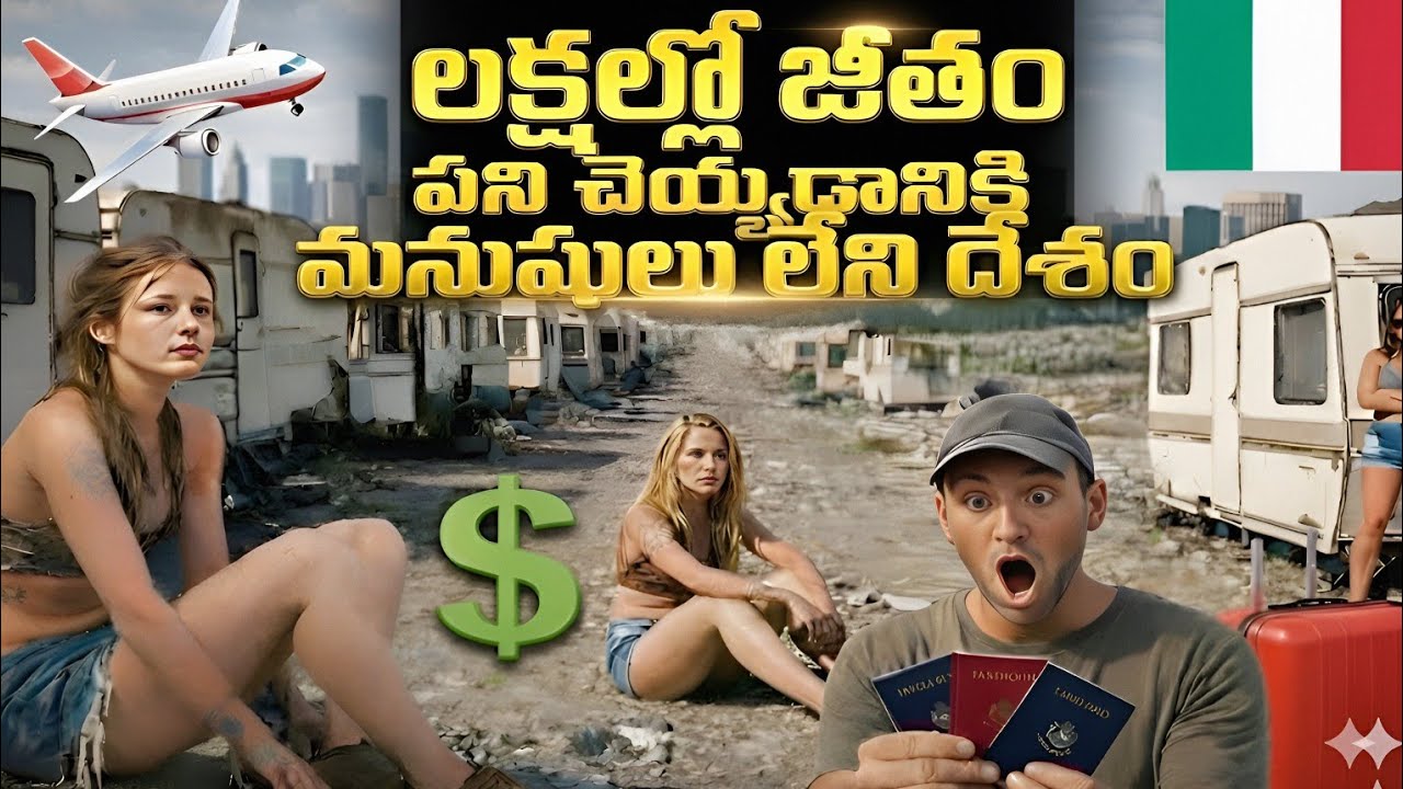 లక్షల్లో జీతం ఇచ్చిన మనుషులు లేని దేశం || italy interesting facts || Italy country f...