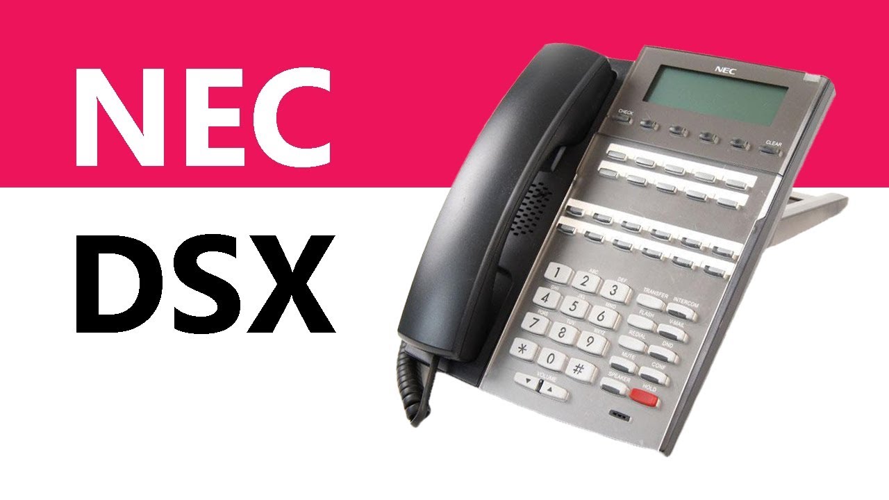 NEC DSX 34 Button Super Display Telephone with Speaker phone Stock# 1090030 by NEC 