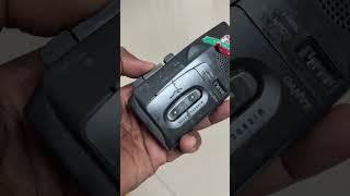 Vintage Sanyo Talk-Book VAS Microcassette Recorder (such as the TRC-570M model from the 1980s)