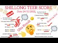 Shillong Teer Score Target Suggestion|| Target Tutorial ✅|| Date 24/11/2025|| 🔥