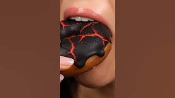 "Lava Donuts ASMR – Satisfying Treat Reveal"#LavaDonut #SatisfyingVideo #asmr #oddlysatisfying