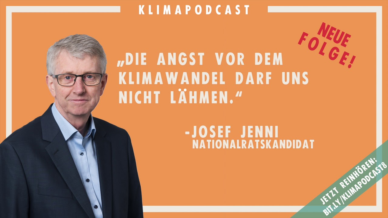 Podcast Klimacharta Episode 8: Mit Josef Jenni