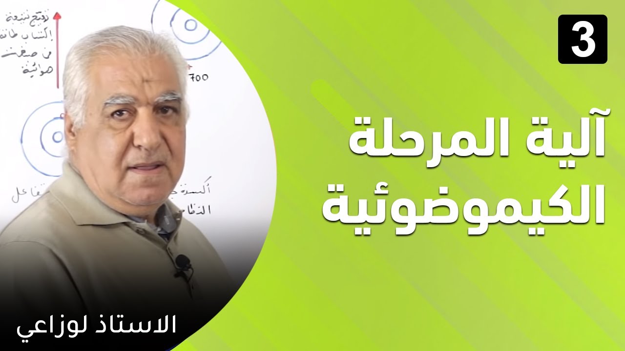 الدرس الثالث :  آلية المرحلة الكيموضوئية