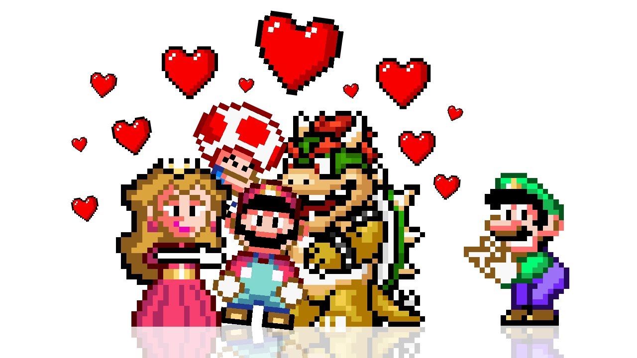 Mario but it's actually wholesome