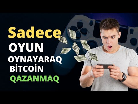 Oyun Oynayaraq Bitcoin Qazanmaq//İnternetden Pul Qazanmaq