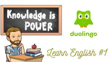 Learn English #1 - Duolingo Tutorial