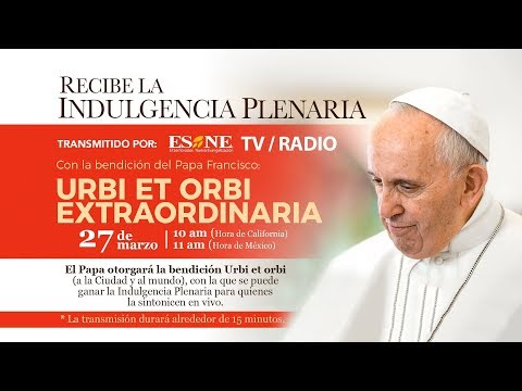 La bendición Urbi et Orbi por el Papa Francisco | En vivo  | 27 de marzo 2020 | ESNE