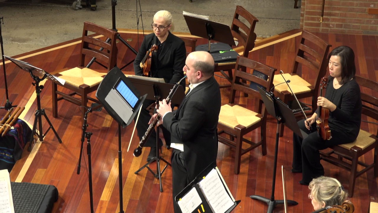 Graham Cohen Poem for English Horn with String Quartet celesta and harp