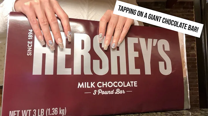 ASMR * GIANT CHOCOLATE BAR!! * Scratching & Tapping * Soft Spoken * ASMRVilla